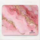 Recherche de marbre rose tapis souris Féminin