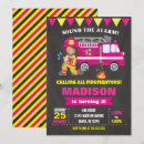 Recherche de de pompiers invitations Flammes