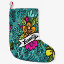 Recherche de typographie chaussette de noël Aquarelle