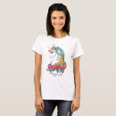 Suche nach niedlicher unicorn tshirts Für sie