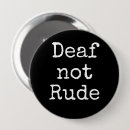 Recherche de sourd badges Conscience sourde