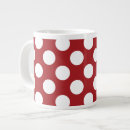 Recherche de points rouges tasses Motif
