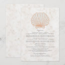 Recherche de de coquillage mariage invitations Classique