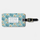 Recherche de motif des années 1960 bagages étiquettes Fleur