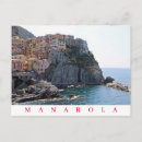 Recherche de terre de manarola cinque cartes postales Ligurie