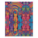 Suche nach psychedelic cat poster Trivial