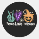 Recherche de main paix autocollants Amour paix halloween