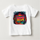 Recherche de surf bébé tshirts Coucher de soleil