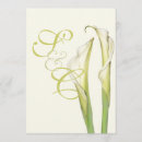 Suche nach weiße calla lilien einladungen Modern