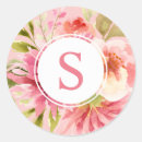 Suche nach floral wreath aufkleber Monogramm