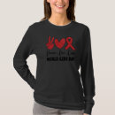 Recherche de hiv aide le guerrier tshirts Paix