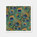 Recherche de paon serviettes Motif