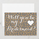 Recherche de épouser la invitations Bridesmaid