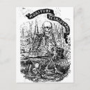 Recherche de mourir cartes postales Squelette
