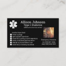 Recherche de allergies cartes visite Identification