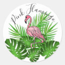 Recherche de flamant drôle autocollants Animal