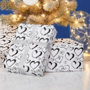 Suche nach schwarze herzen geschenkpapier Niedlich
