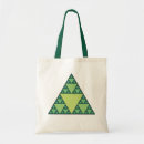 Recherche de triangle verte Tons verts