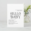Recherche de bonjour baby invitations Neutre