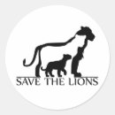 Recherche de menacé autocollants Gros chats