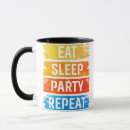 Suche nach schlafen… tassen Party