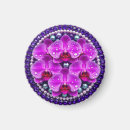 Suche nach lila orchidee magnete Blumig