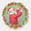 Suche nach viktorianischer weihnachtsmann aufkleber Rot