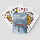 Suche nach zug spielkarten Schnee