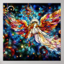 Recherche de anges colorés posters Noël