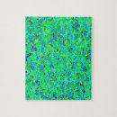 Suche nach wasser puzzle Blau
