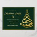Recherche de arbre vert noël invitations Traditionnel