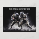 Recherche de joueur de football cartes postales Pour tous