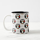 Recherche de motif de pingouin tasses Illustration