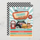 Recherche de sock hop invitations Vintage