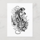 Recherche de chat léopard cartes postales Fleurs