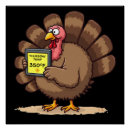 Recherche de dindes posters Thanksgiving