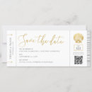 Recherche de boarding pass save the dates Ticket