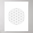 Recherche de of life flower posters Sacred