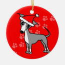 Suche nach niedlicher windhund ornamente Weihnachten