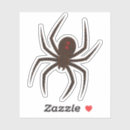 Recherche de araignée de veuve noire autocollants Web
