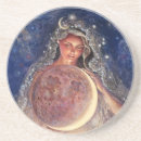 Recherche de déesse dessous de verres Lune