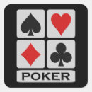 Recherche de carte du texas autocollants Poker