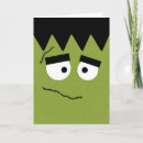 Recherche de frankenstein cartes halloween Drôle