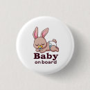 Recherche de bébé à bord badges Nouvelle maman