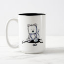 Recherche de westie dog tasses Partie ouest de l'altitude