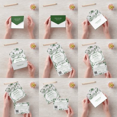 Recherche de forest green invitations Classique