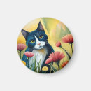 Recherche de chat blanc magnets Pour enfants