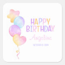Recherche de coeur de ballon autocollants Typographie
