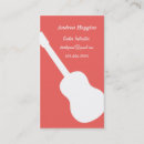 Recherche de instructeur de guitare cartes visite Chanteur