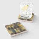 Recherche de travertin dessous de verres Unique